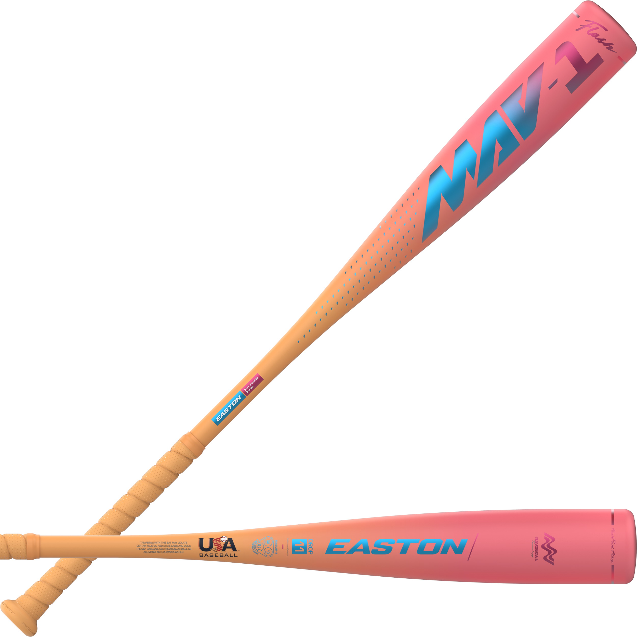 EASTON MAV1 FLASH -11 USA BASEBALL BAT