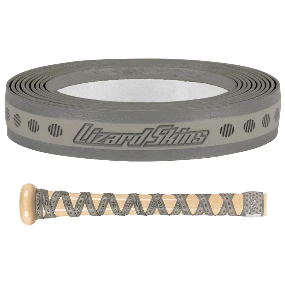 Lizard Skin DSP Ultra X Bat Grip - Platinum Gray