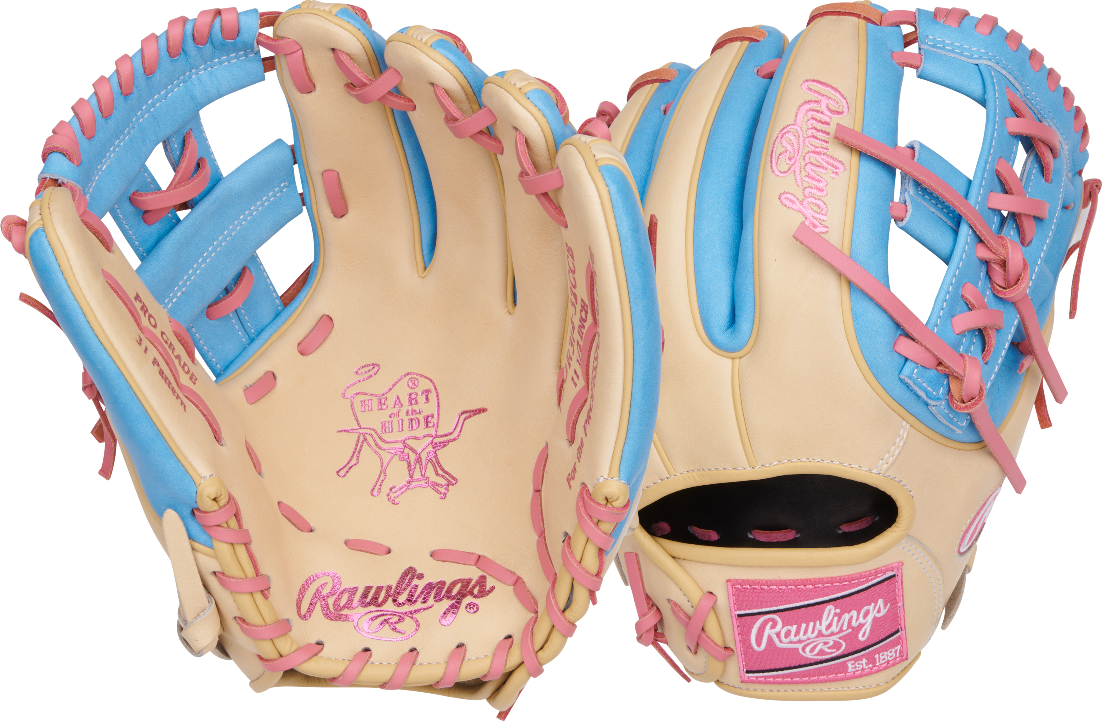 RAWLINGS HEART OF THE HIDE SERIES 11.5-INCH BASEBALL GLOVE