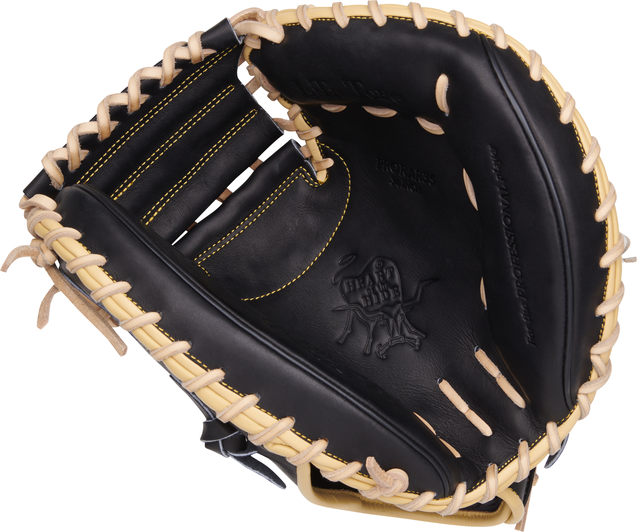 RAWLINGS HEART OF THE HIDE SERIES A. RUTSCHMAN CATCHERS MITT 34-INCH BASEBALL GLOVE