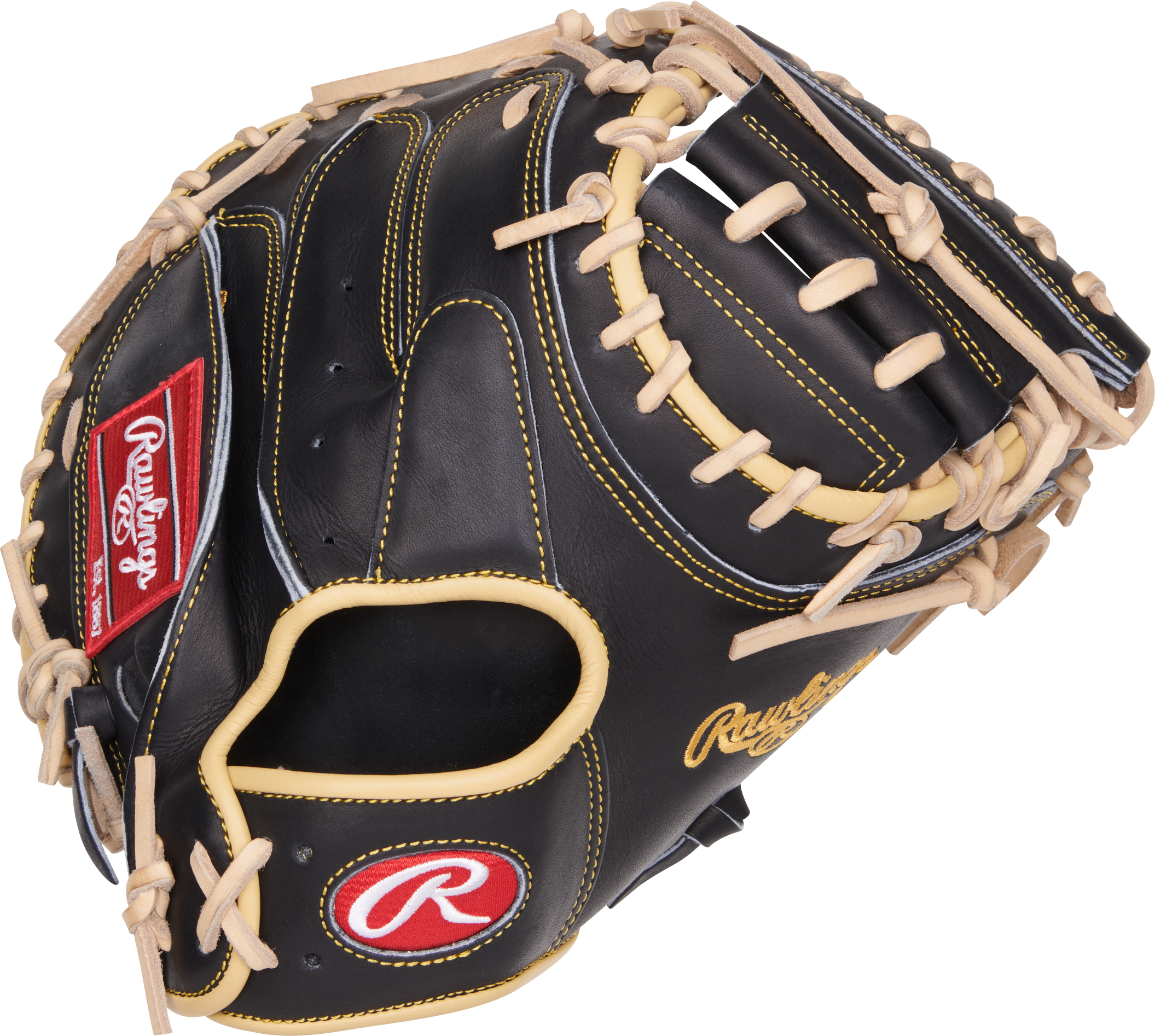 RAWLINGS HEART OF THE HIDE SERIES A. RUTSCHMAN CATCHERS MITT 34-INCH BASEBALL GLOVE