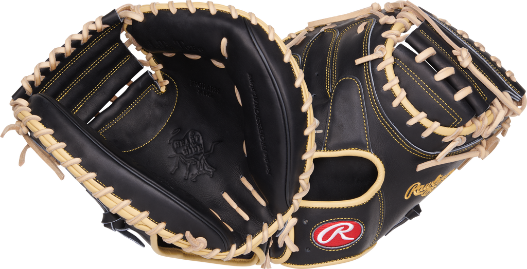 RAWLINGS HEART OF THE HIDE SERIES A. RUTSCHMAN CATCHERS MITT 34-INCH BASEBALL GLOVE