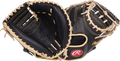 RAWLINGS HEART OF THE HIDE SERIES A. RUTSCHMAN CATCHERS MITT 34-INCH BASEBALL GLOVE
