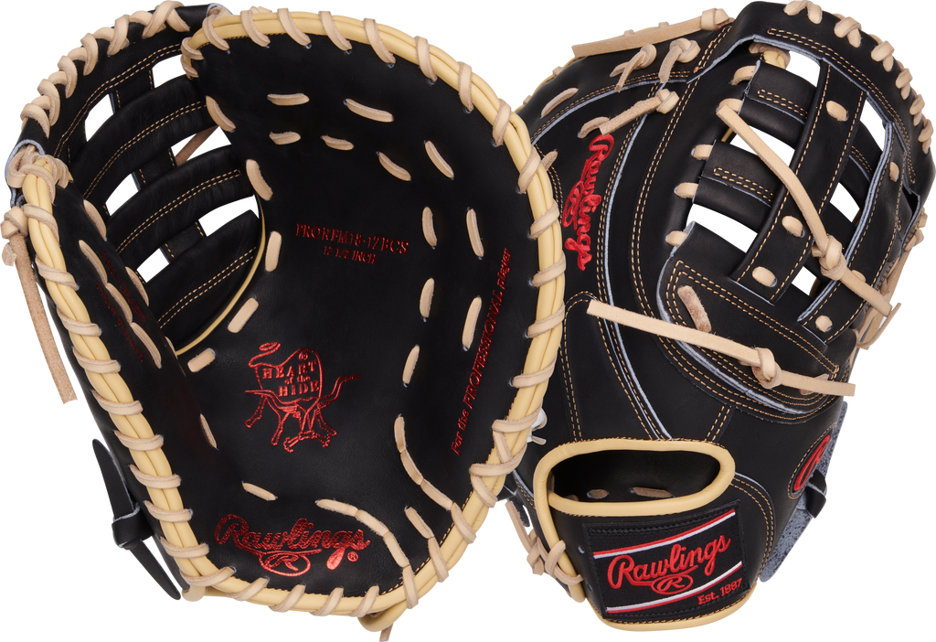 RAWLINGS HEART OF THE HIDE SERIES FIRST BASE MITT 12.5-INCH BASEBALL GLOVE