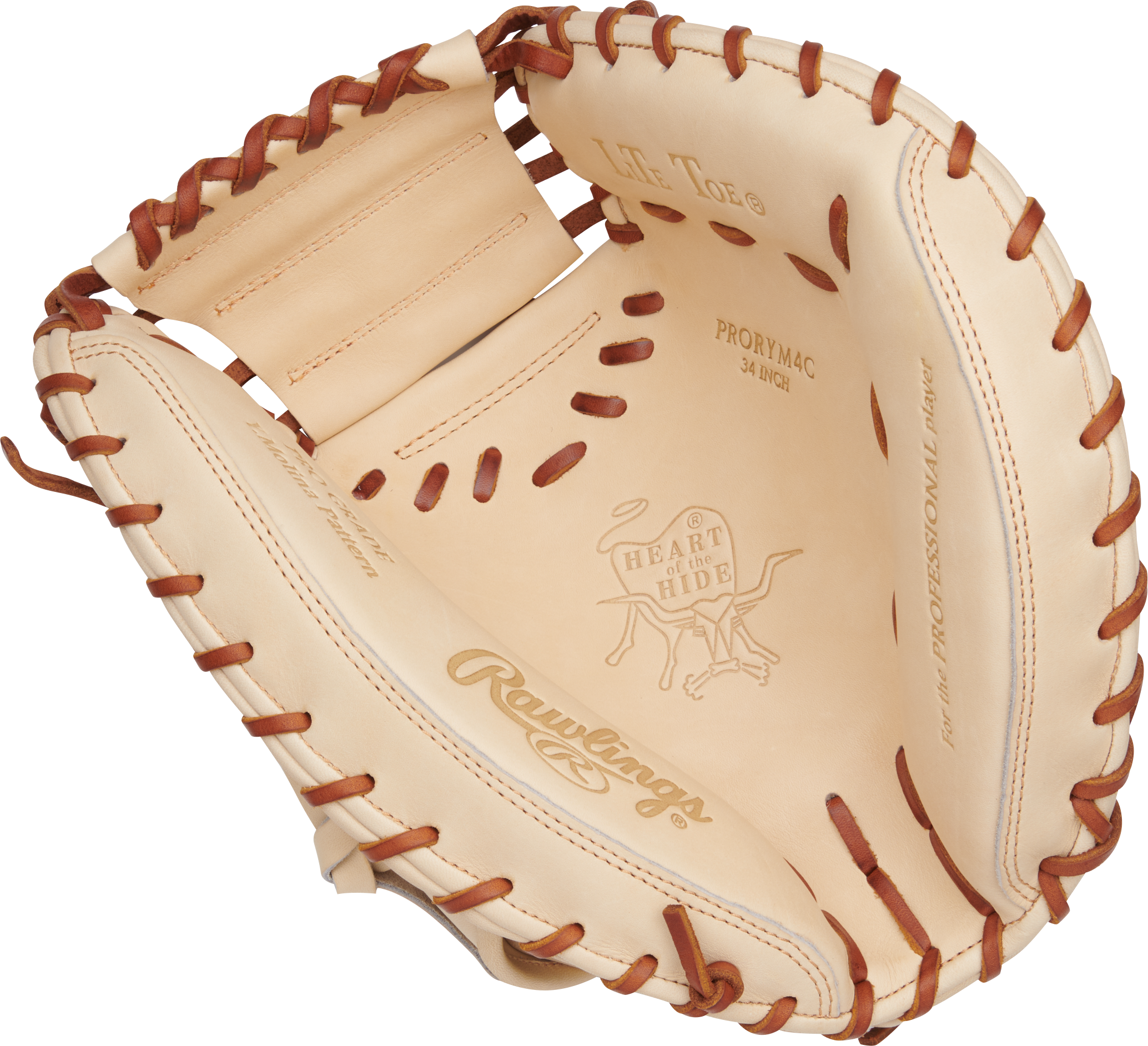 RAWLINGS HEART OF THE HIDE SERIES Y. MOLINA CATCHERS MITT 34-INCH BASEBALL GLOVE