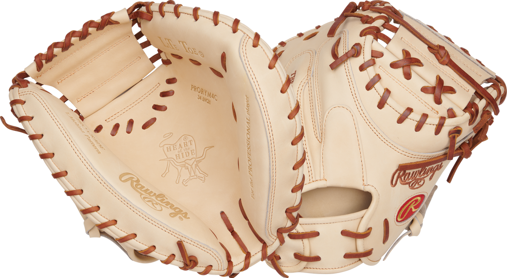 RAWLINGS HEART OF THE HIDE SERIES Y. MOLINA CATCHERS MITT 34-INCH BASEBALL GLOVE