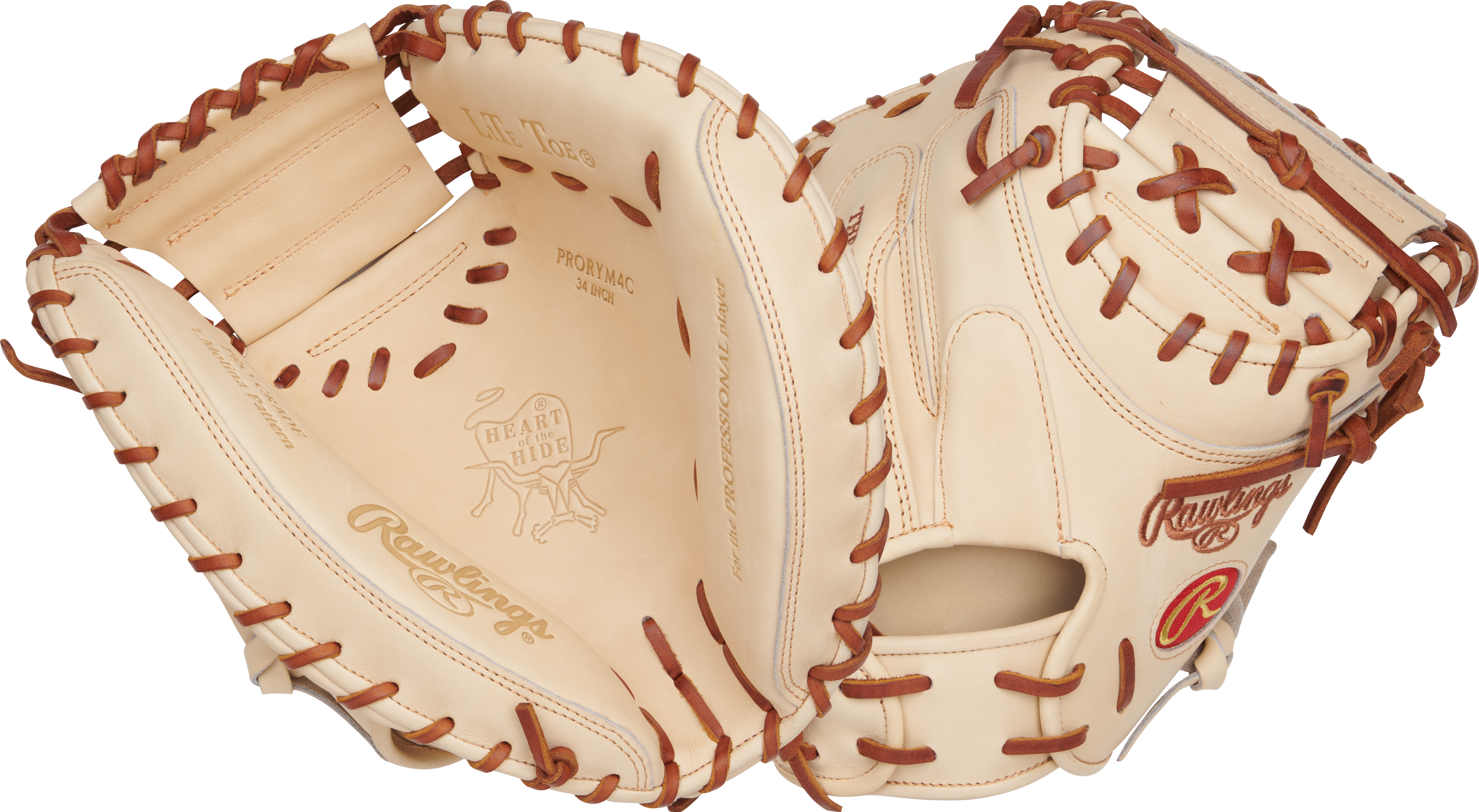 RAWLINGS HEART OF THE HIDE SERIES Y. MOLINA CATCHERS MITT 34-INCH BASEBALL GLOVE