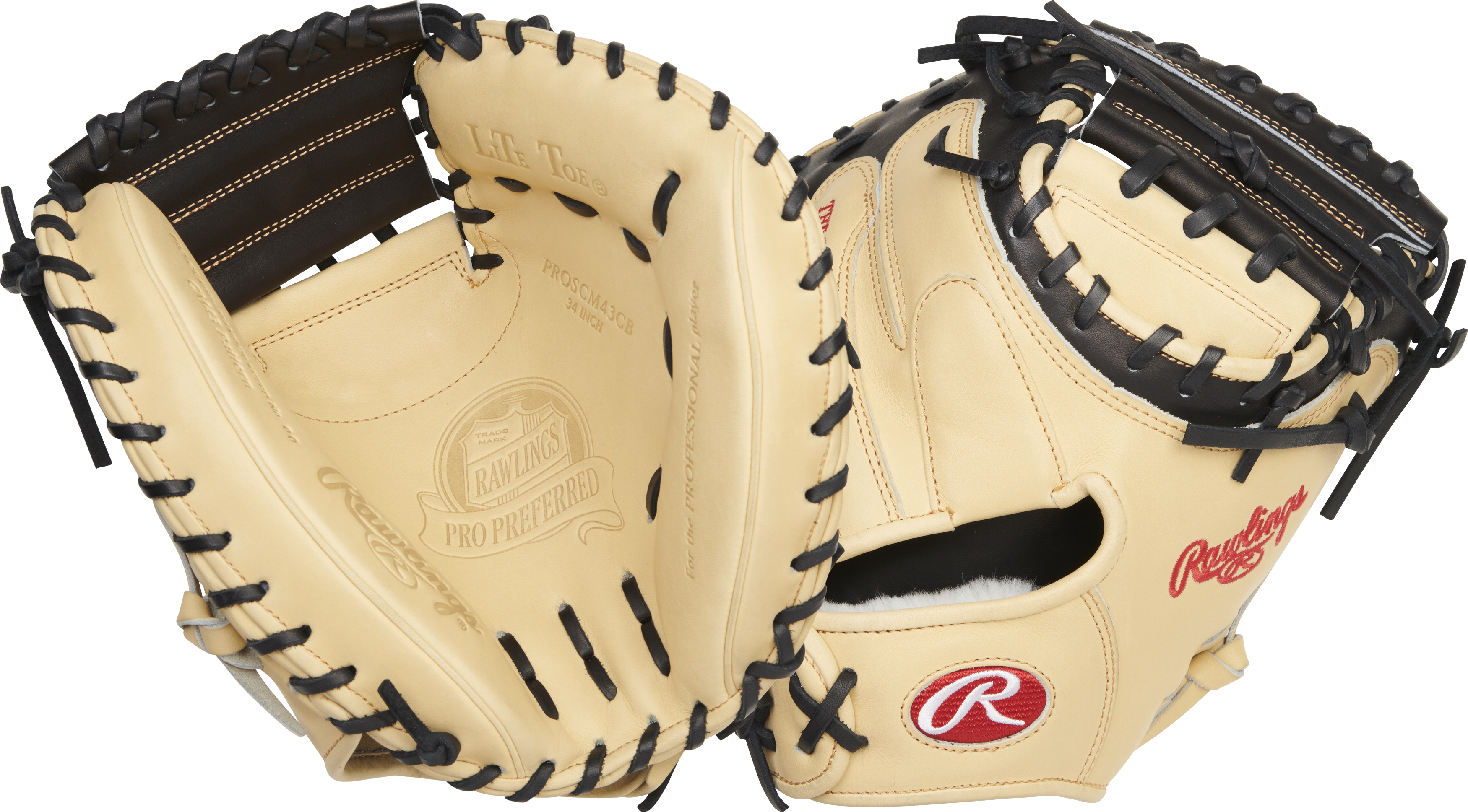 RAWLINGS PRO PREFERRED SERIES CATCHERS MITT 34-INCH BASEBALL GLOVE
