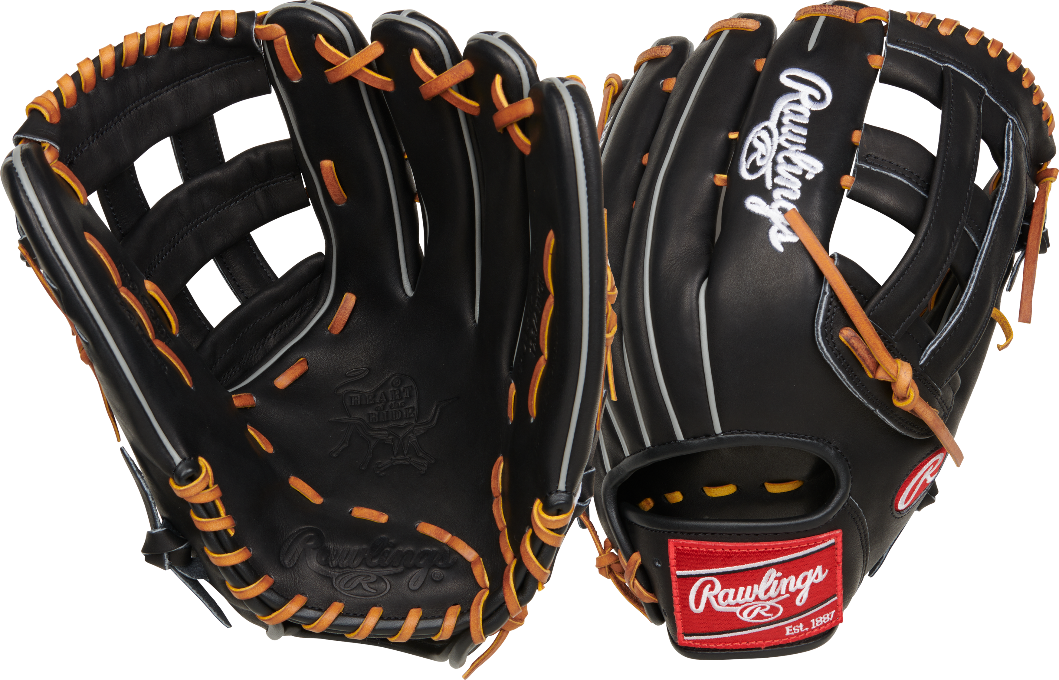 RAWLINGS HEART OF THE HIDE TRADITIONAL SERIES 12.75-INCH BASEBALL GLOVE