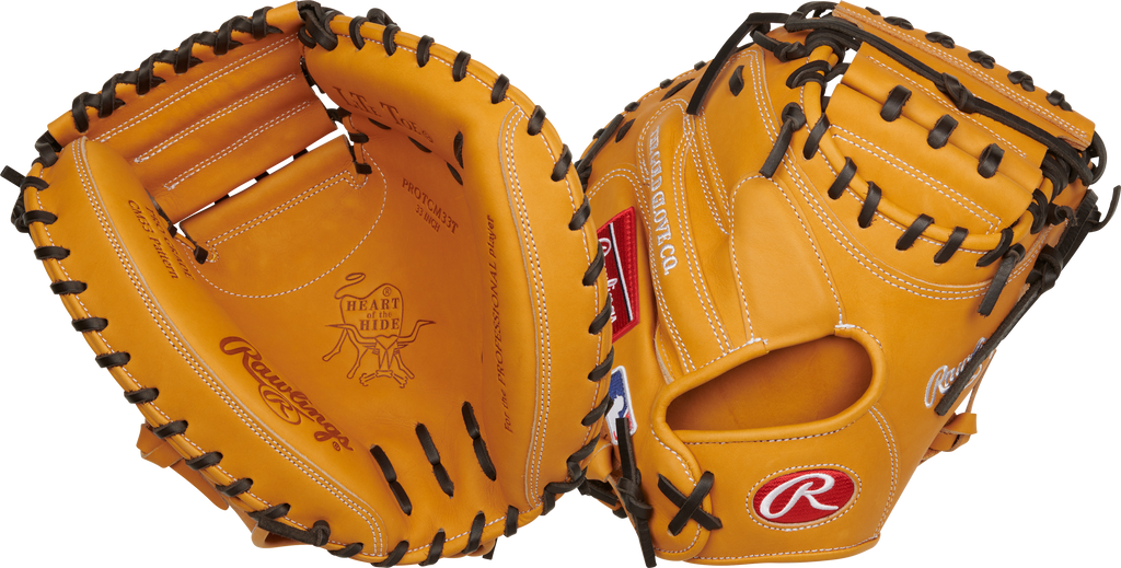 RAWLINGS HEART OF THE HIDE TRADITIONAL SERIES CATCHERS MITT 33-INCH BASEBALL GLOVE