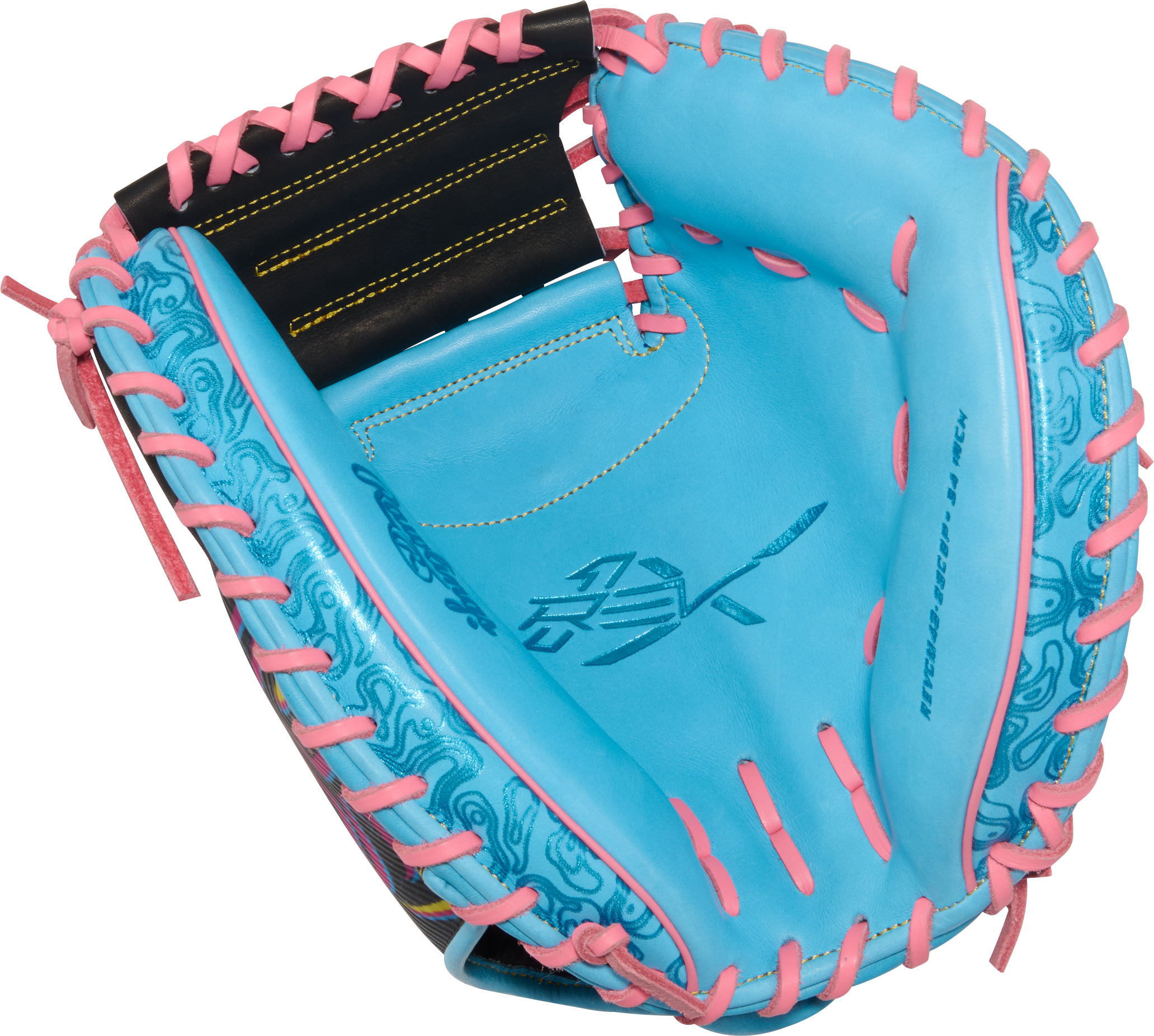 Rawlings Rev1X Series Catchers Mitt 34-Inch Baseball Glove, Right Hand Throw