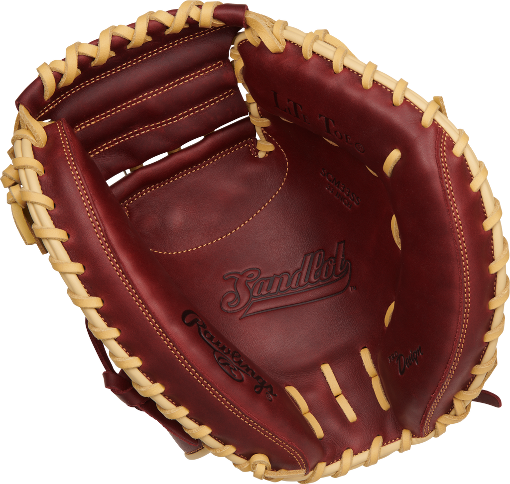 RAWLINGS SANDLOT SERIES CATCHERS MITT 33-INCH BASEBALL GLOVE