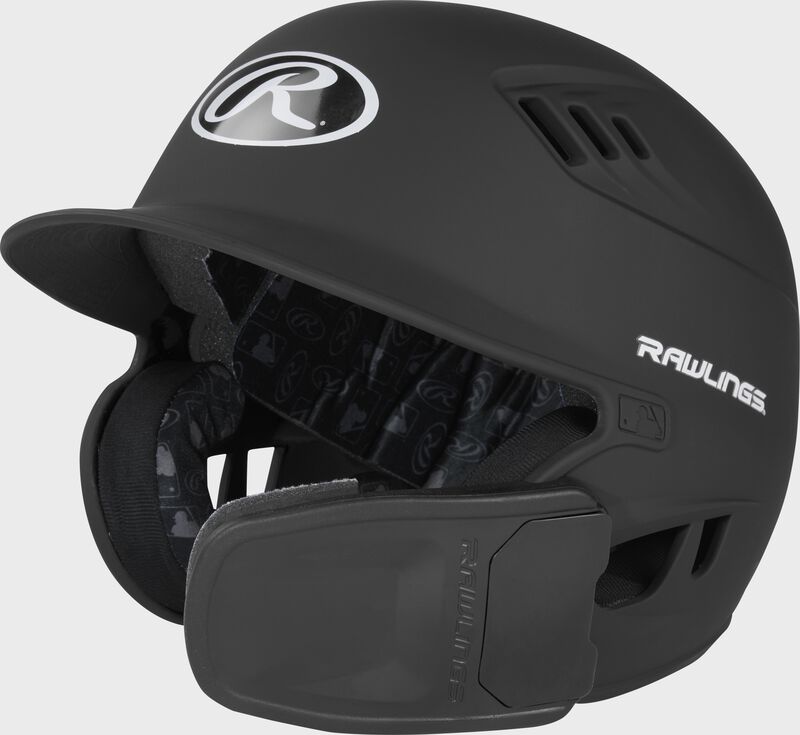 R16 Reverse Matte Batting Helmet, Senior