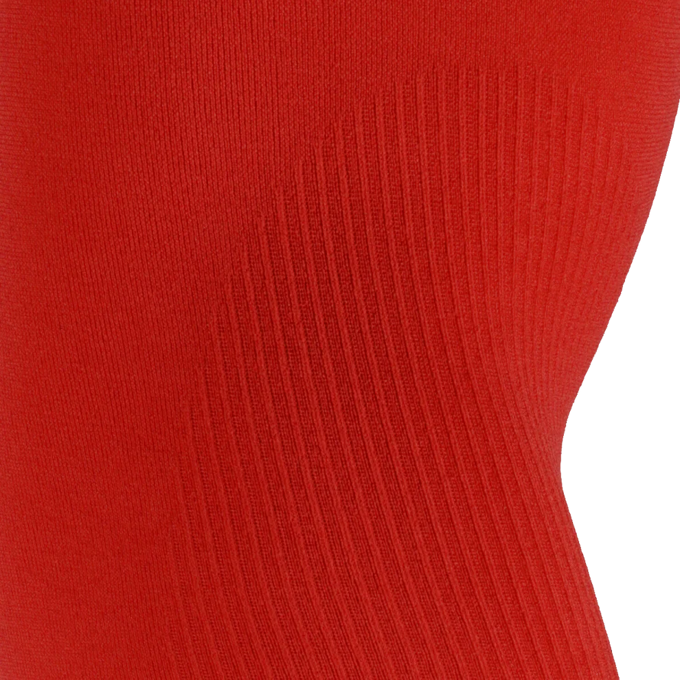 Knit Arm Sleeve - Crimson Red